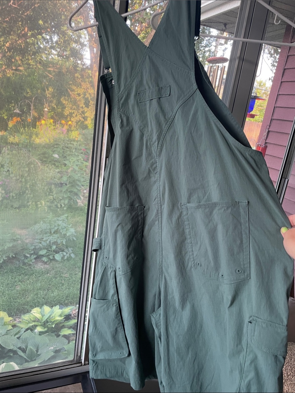 Duluth Trading Co Green Heirloom Gardening Overalls - Picture 11 of 13